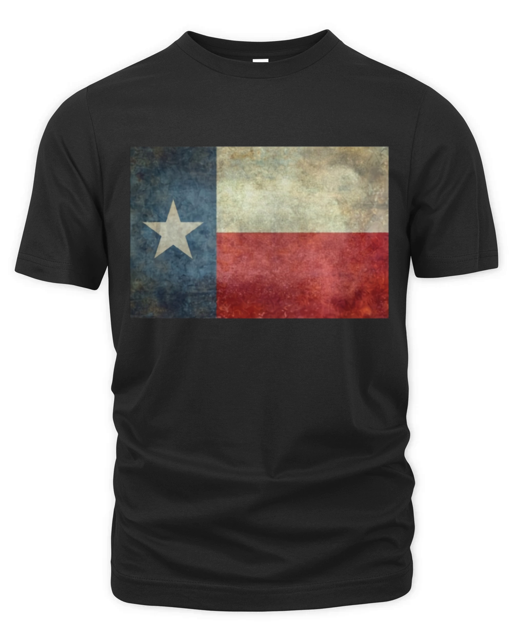 Texas flag Vintage retro Organic Unisex T-shirt