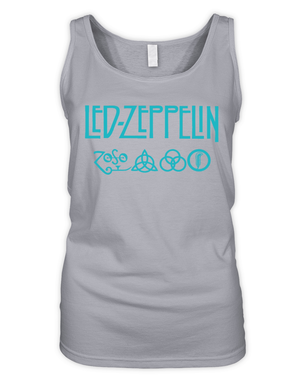 LED ZEPPELIN  CLASSIC ROCK BAND LEGEND Organic Women's Tank Top