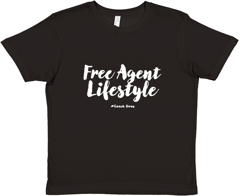 free agent lifestyle Premium Kids Crewneck T-shirt