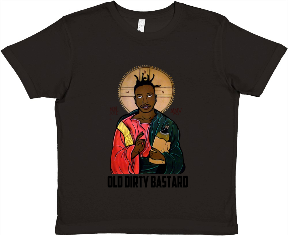 Hip Hop Men Rap Music Old School Old Dirty Bastard Premium Kids Crewneck T-shirt