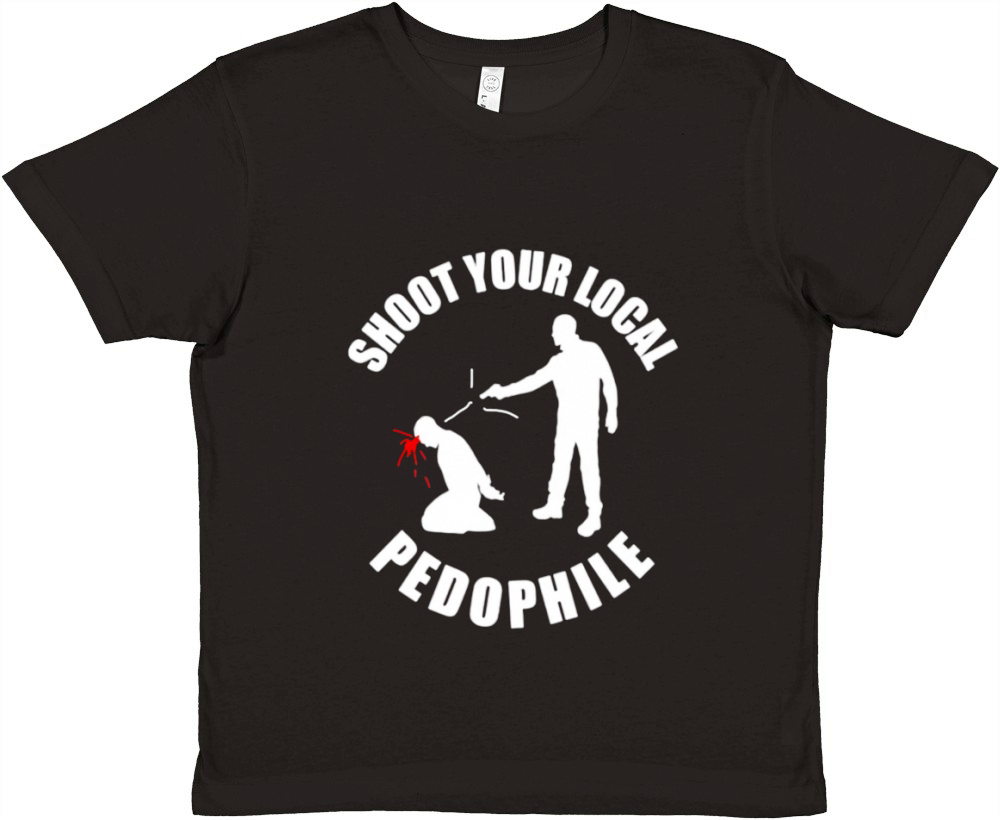 Shoot your local pedophile sweater Premium Kids Crewneck T-shirt