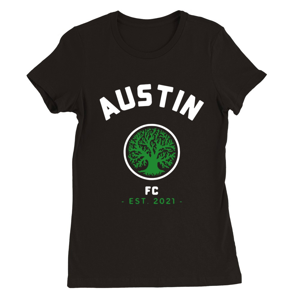 Austin fc est 2021 - Tie-Dye Shirts Premium Womens Crewneck T-shirt