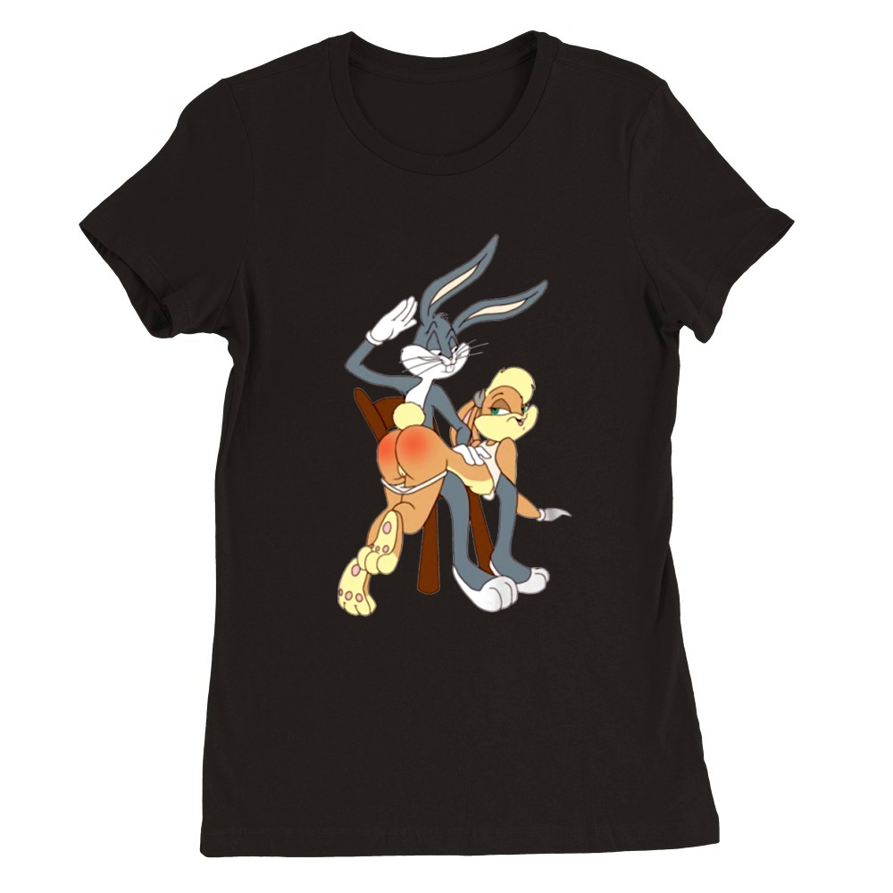Bugs Bunny Premium Womens Crewneck T-shirt