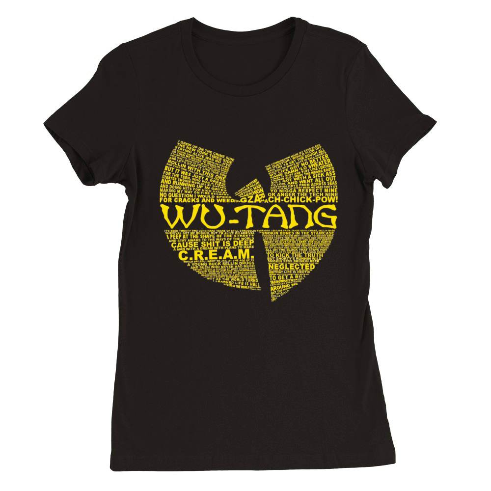 WU TANG CLAN Premium Womens Crewneck T-shirt
