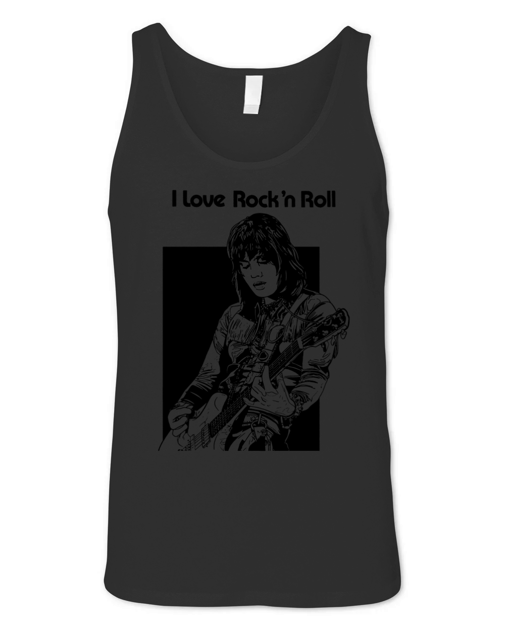 Joan Jett - I Love Rock n' Roll Tshirt Unisex Jersey Tank