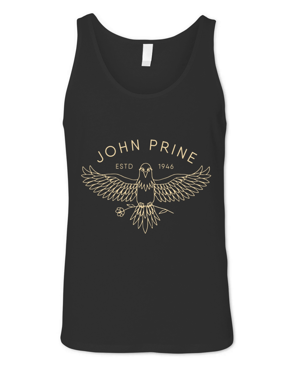 John Prine Est 1946 Unisex Jersey Tank