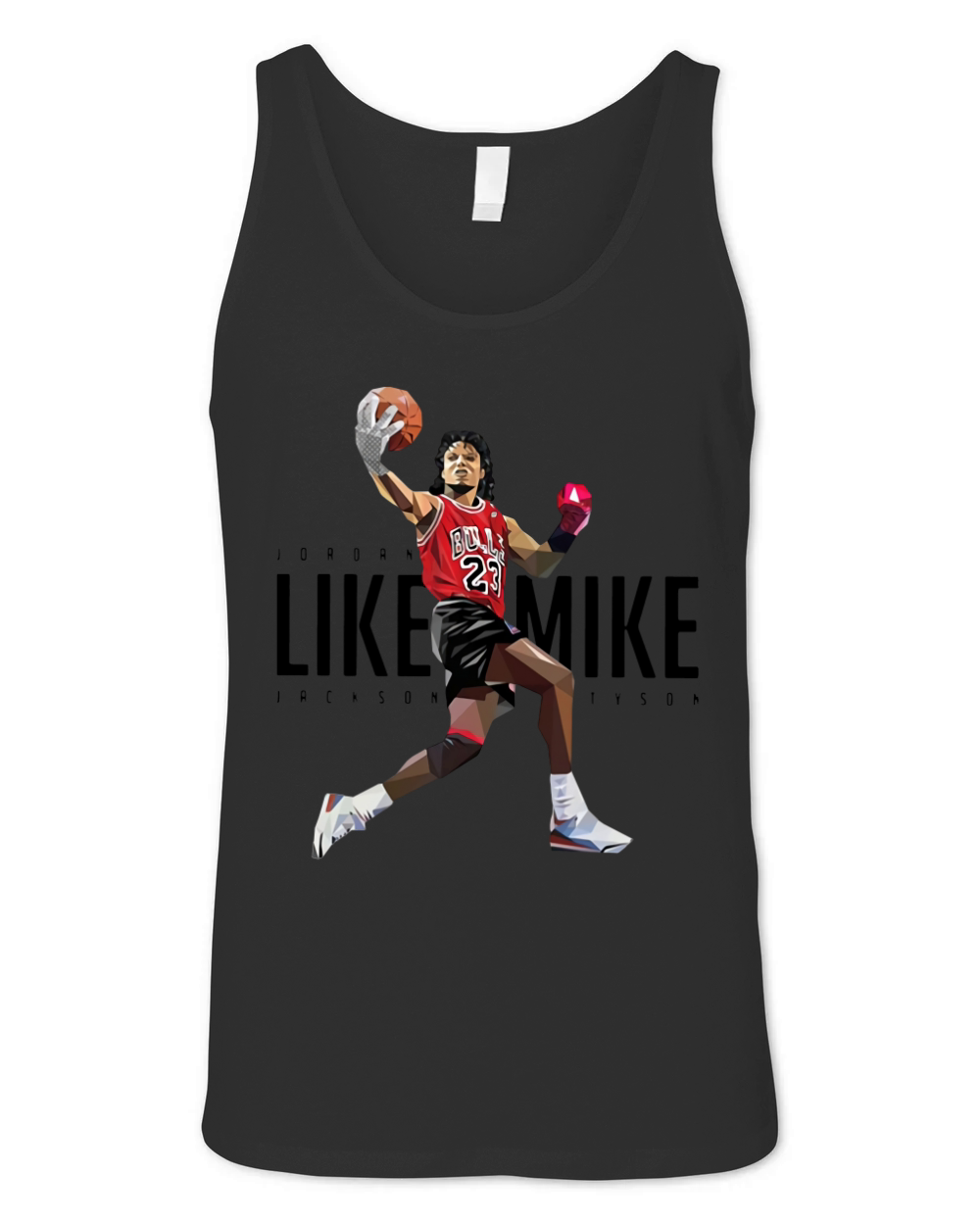 Jordan Like Mike Jackson Tyson Unisex Jersey Tank