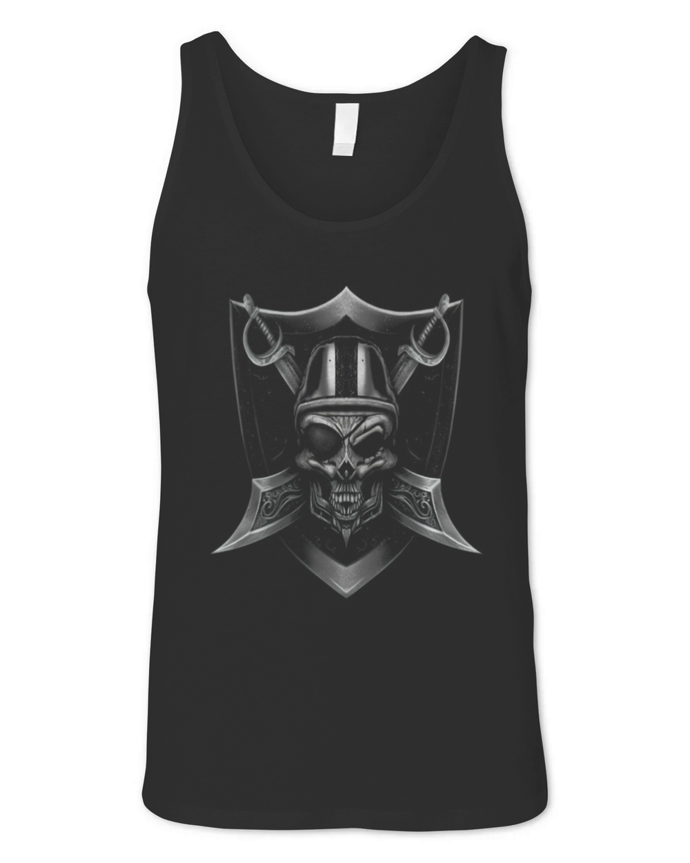 raider skull Unisex Jersey Tank