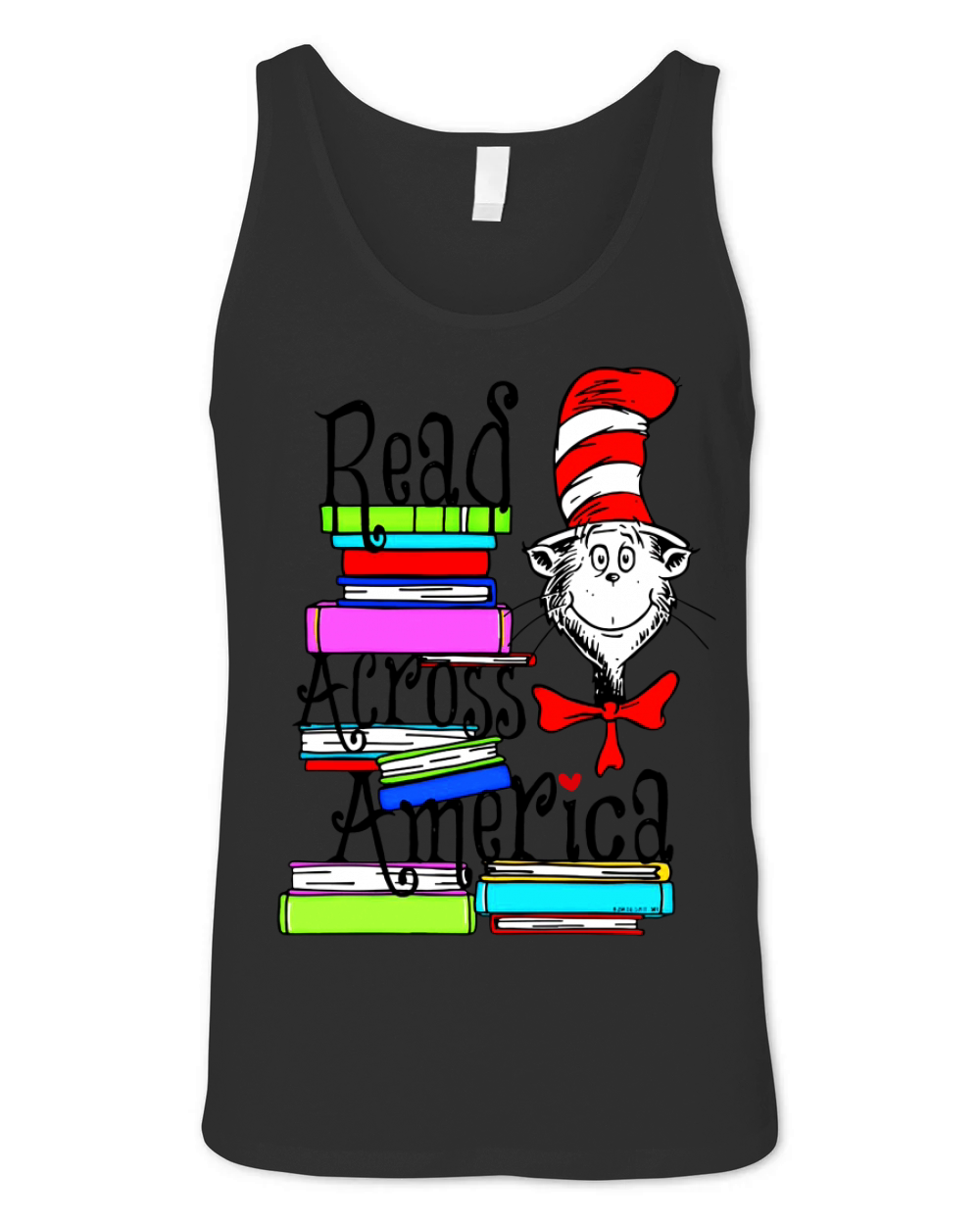 Read Across America Day  Dr. Seuss Unisex Jersey Tank