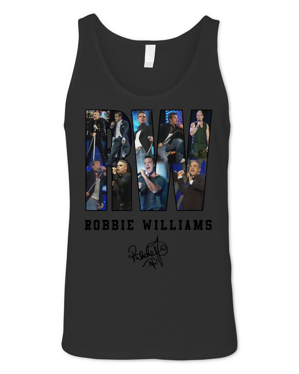 ROBBIE WILLIAMS Unisex Jersey Tank