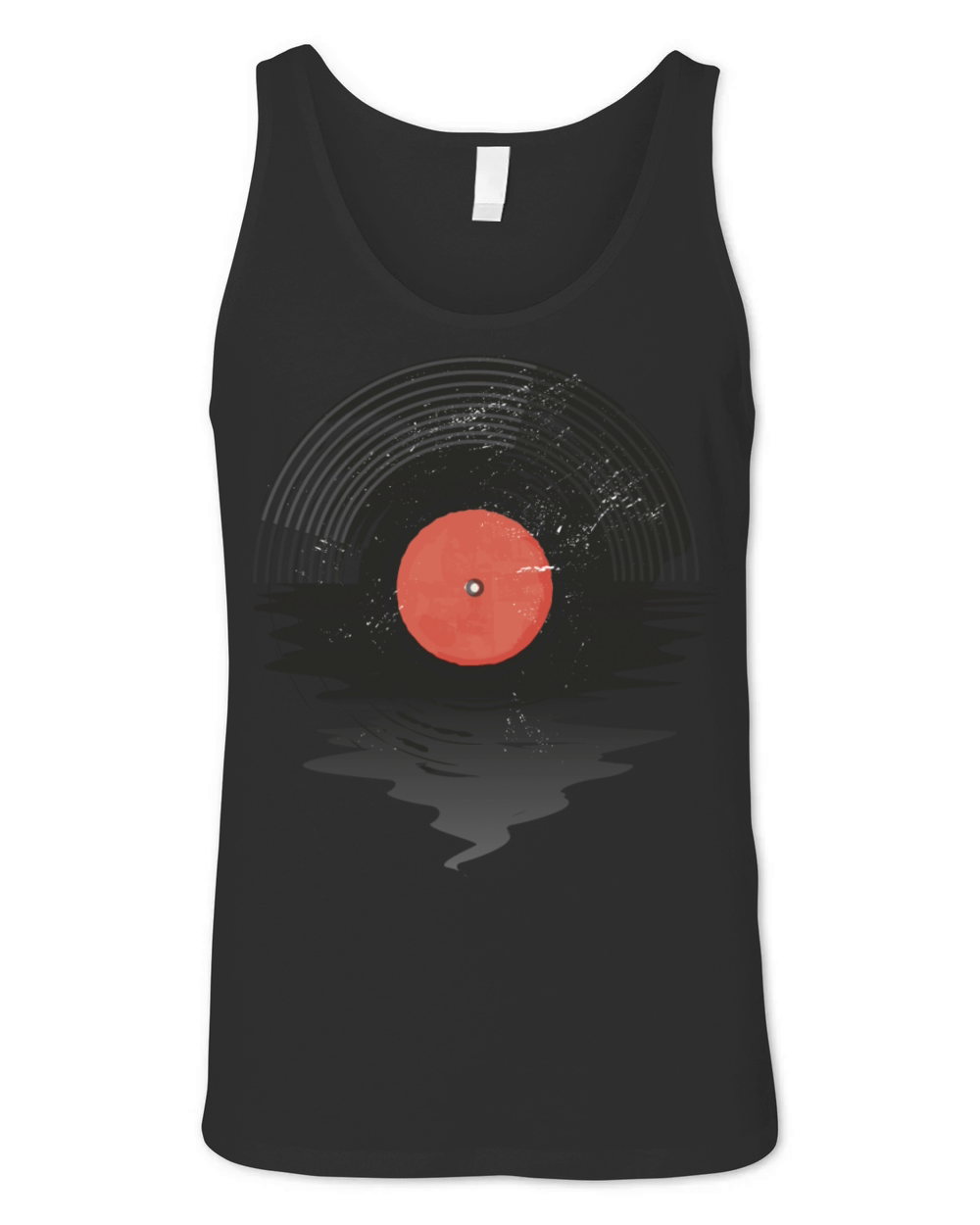 Vintage Music Unisex Jersey Tank