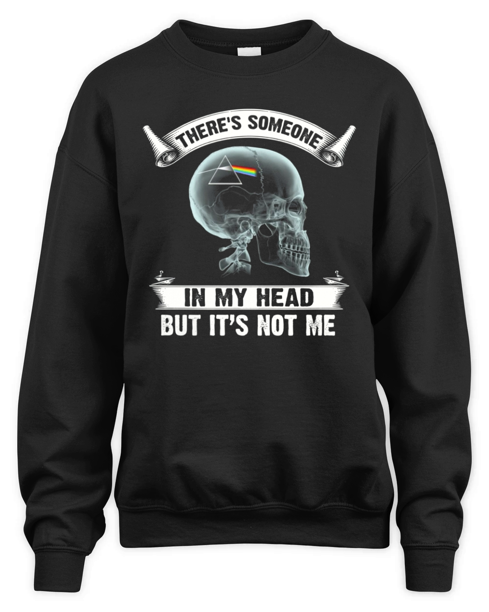 Pink Floyd There is  someone in my head but it not me Unisex Premium Crewneck Sweatshirt