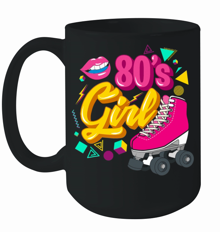 80s party theme party outfit costume vintage retro Ceramic Mug