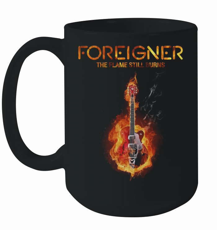 Foreigner band Tshirt Ceramic Mug