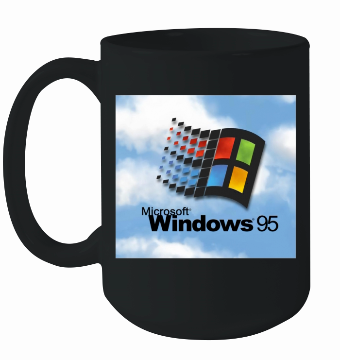 Windows 95 shirt Ceramic Mug