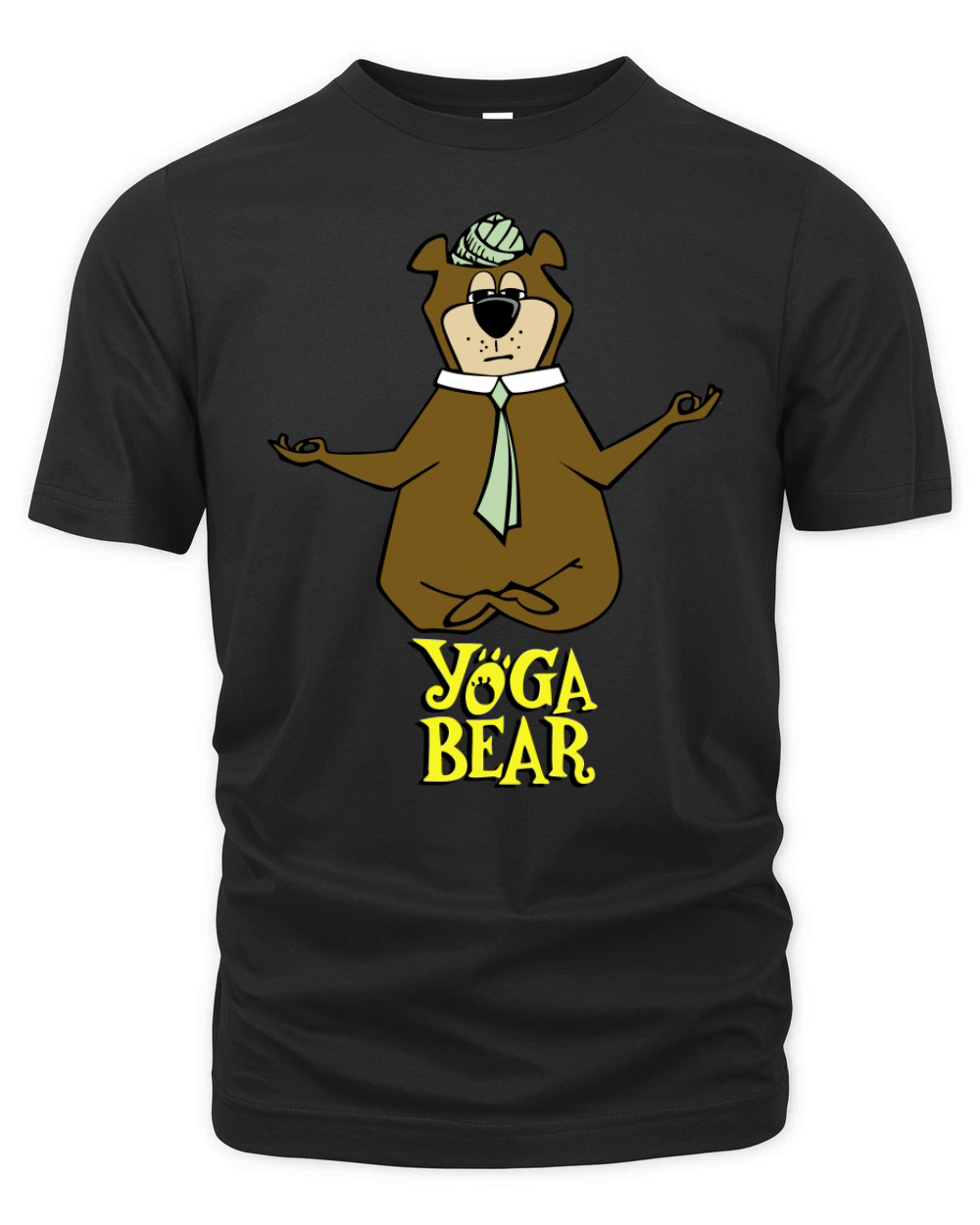 Yoga Yogi Bear Organic Unisex T-shirt