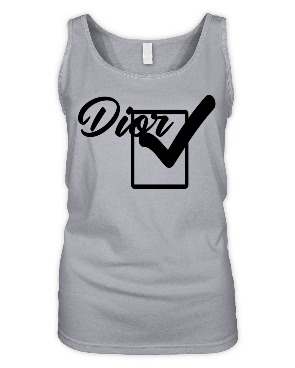 Dior Tshirt Organic Women's Tank Top