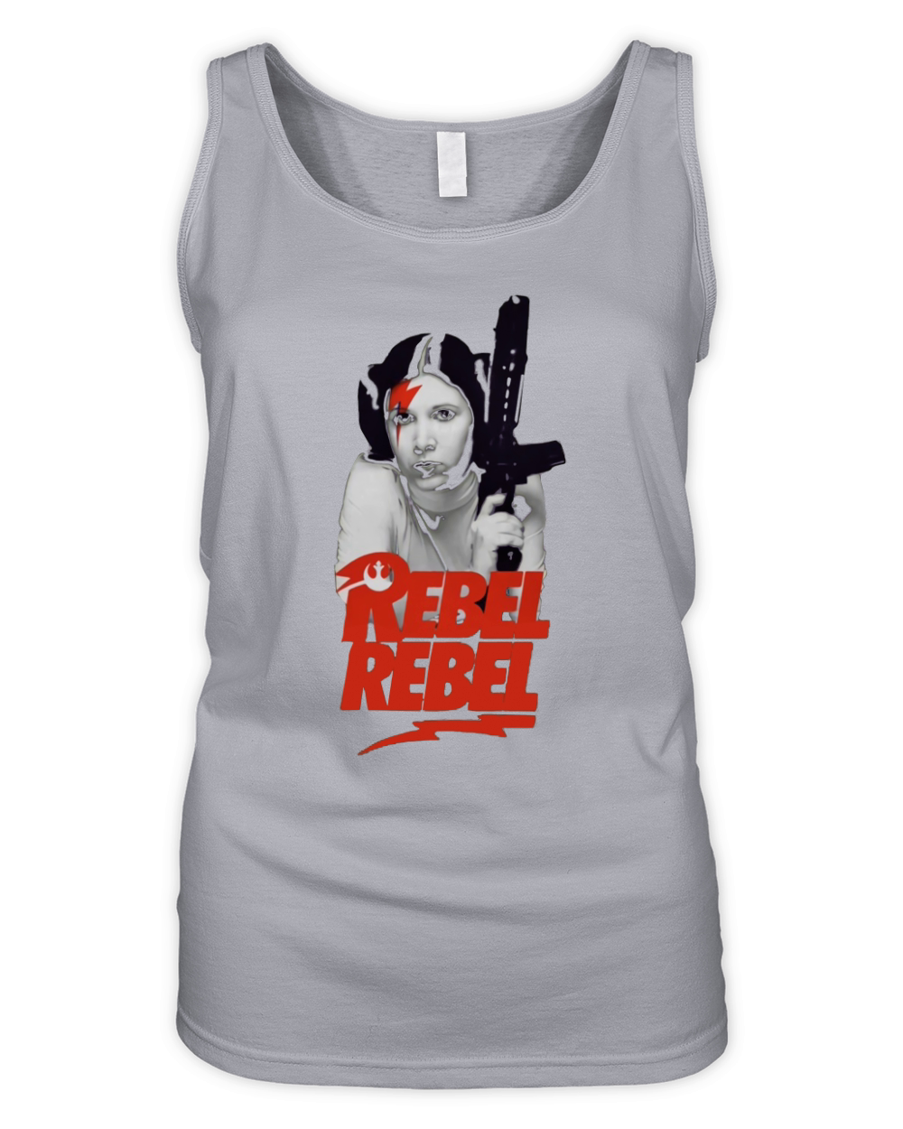 Princess Leia Rebel Rebel T-Shirt SHIRT Organic Women's Tank Top