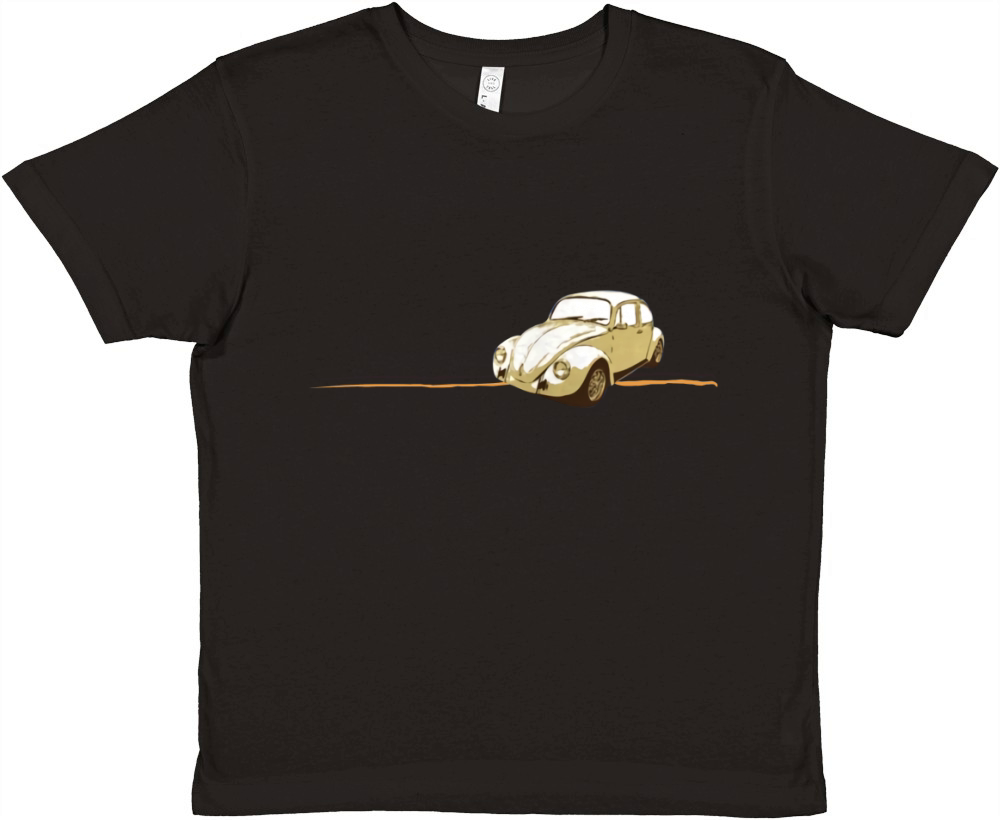 Vw Vintage Beetle Premium Kids Crewneck T-shirt
