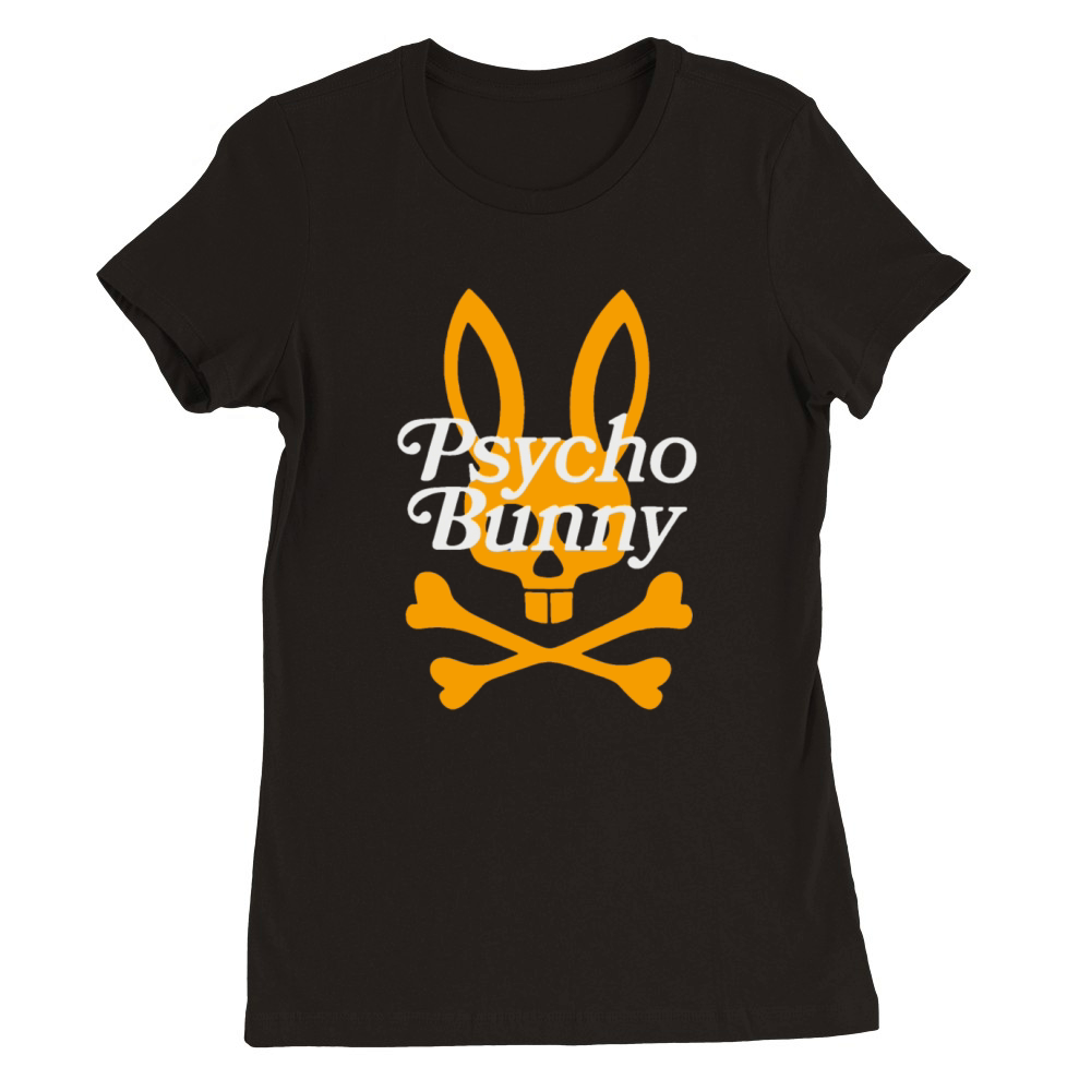 Bunny Psycho Horror Premium Womens Crewneck T-shirt