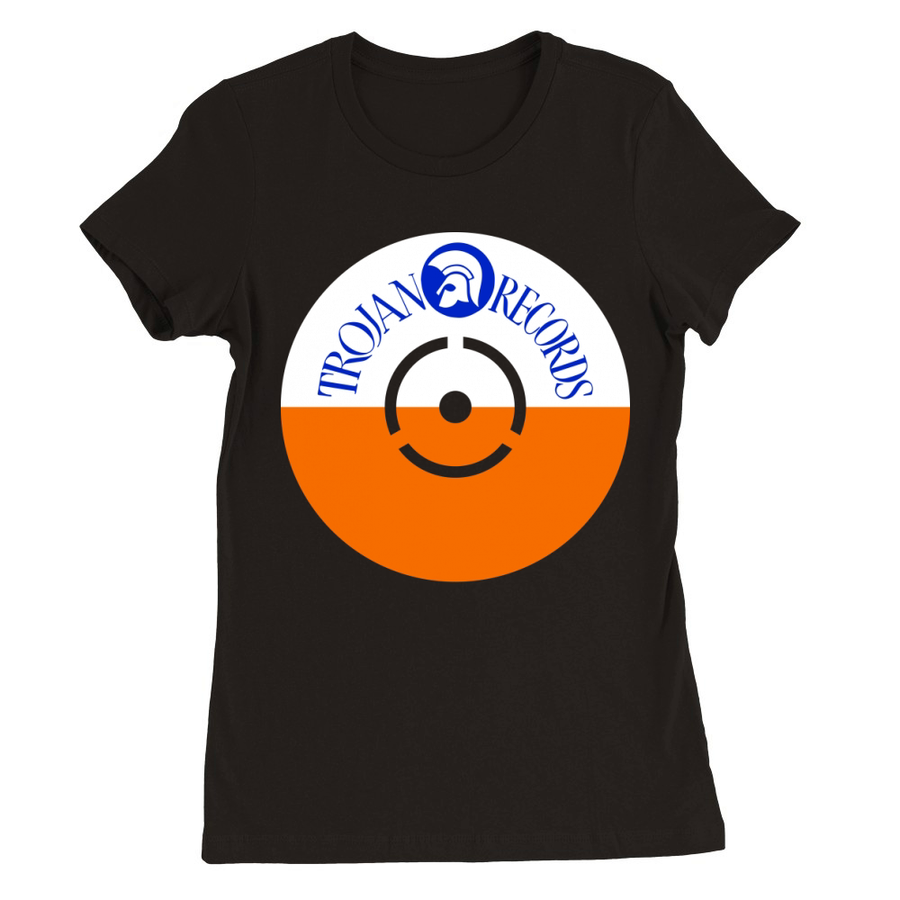 Trojan records logo Premium Womens Crewneck T-shirt