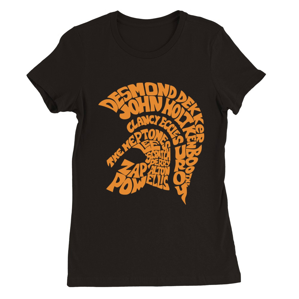 Trojan Records Logo Premium Womens Crewneck T-shirt