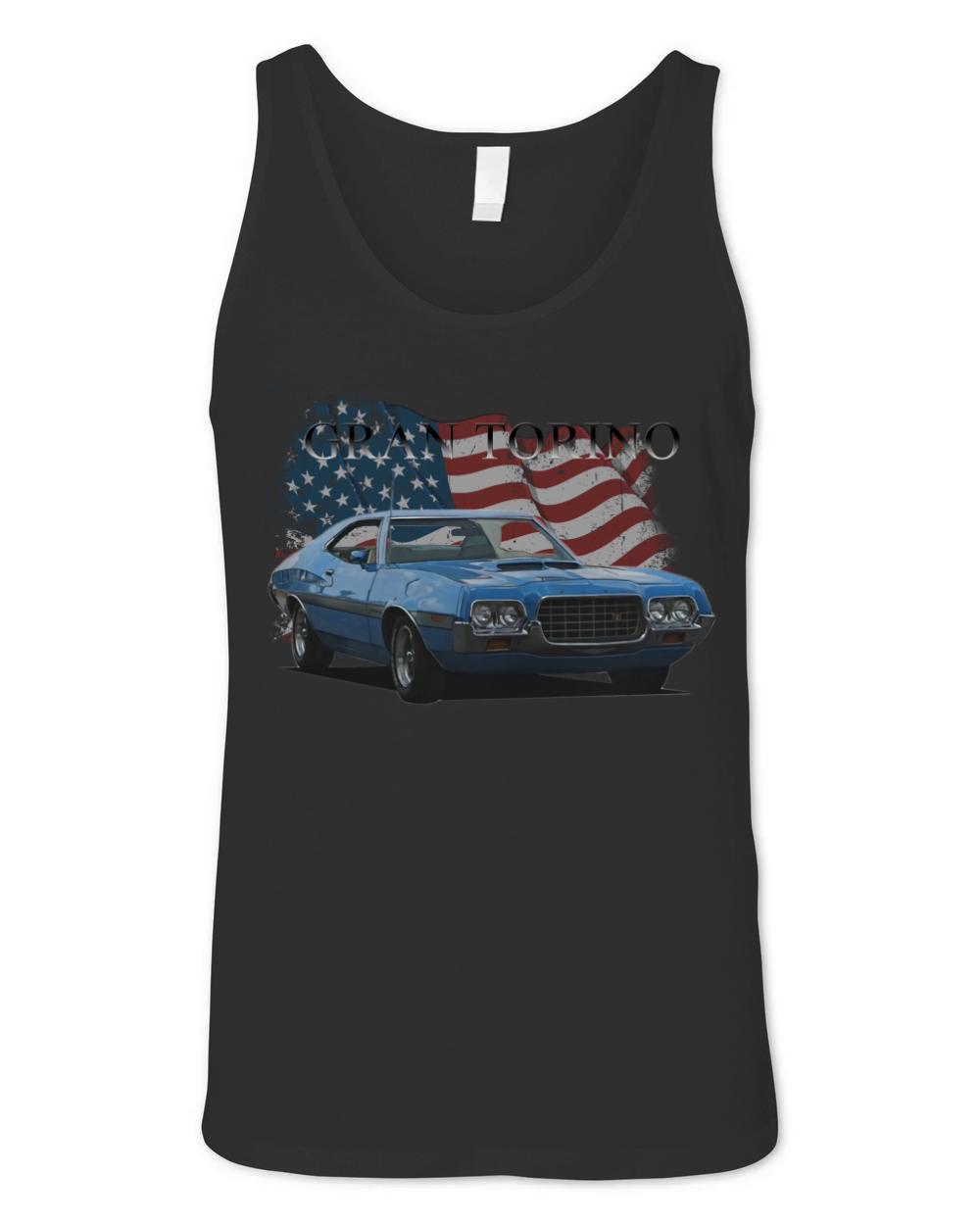 1972 Gran Torino Unisex Jersey Tank