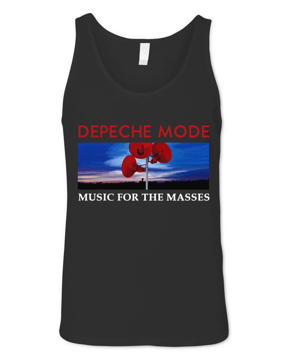 Depeche Mode 'Music For The Mases' Unisex Jersey Tank