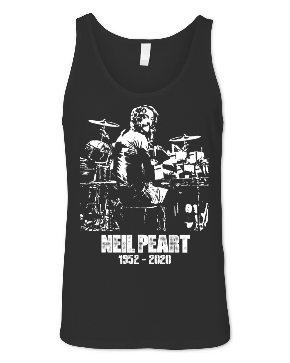 Neil Peart Rip Unisex Jersey Tank