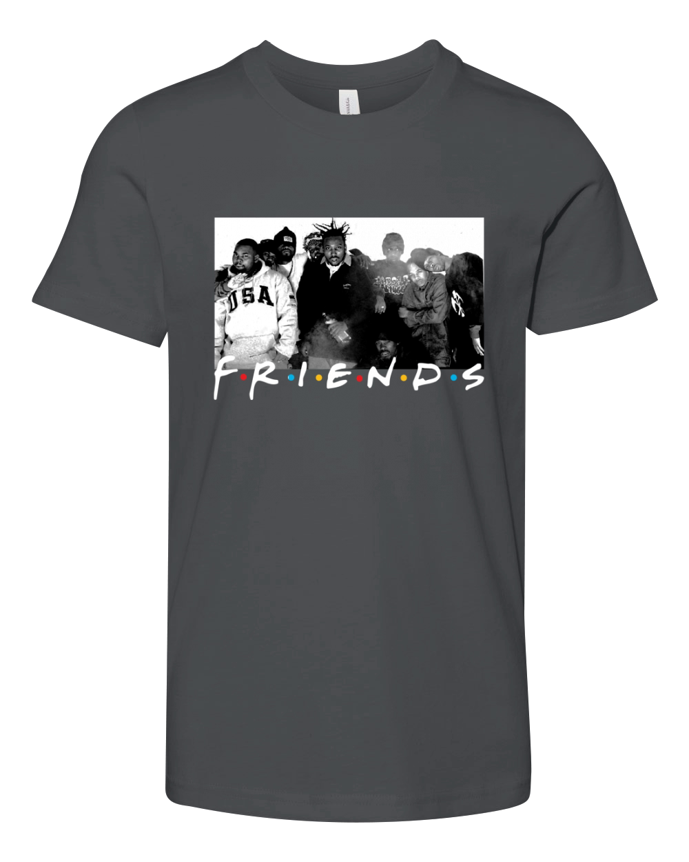 Friends Wu-tang Clan Retro Youth Unisex Jersey Tee
