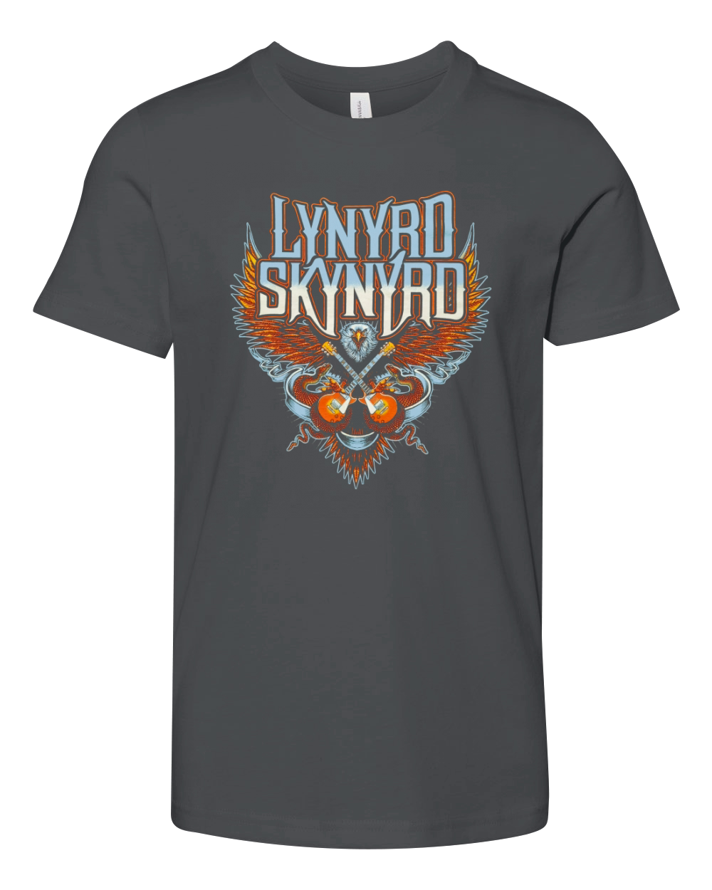 Lynyrd Skynyrd Eagle Guitar shirt Youth Unisex Jersey Tee
