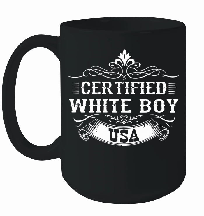 Certified whiteboy USA Ceramic Mug