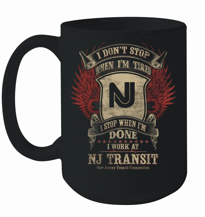 New Jersey Transit Corporation Ceramic Mug
