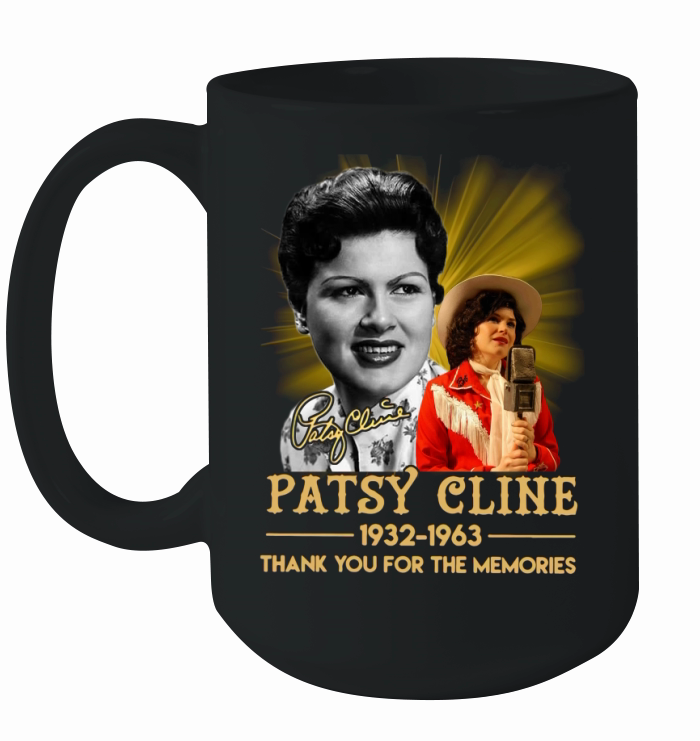 Patsy Cline 1932 1963 thank you for the memories signature Ceramic Mug