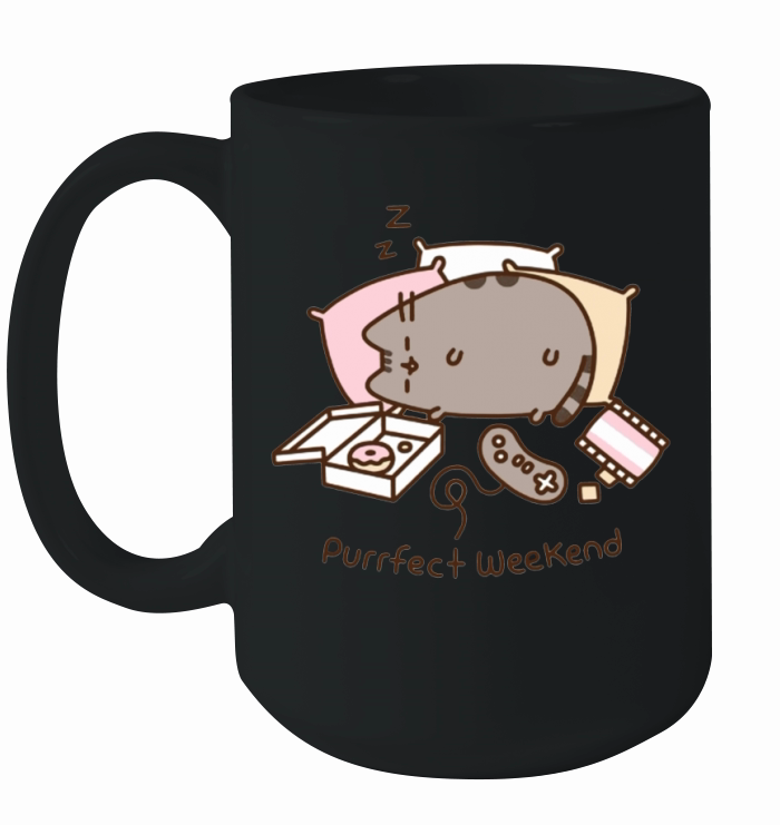 Pusheen Purrfect Weekend T-Shirt Ceramic Mug