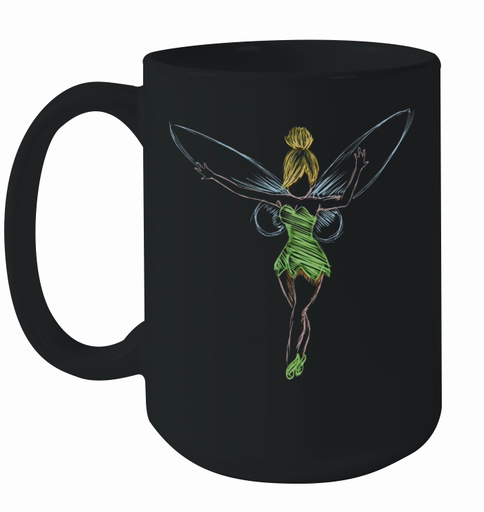 Tinkerbell crayon Ceramic Mug