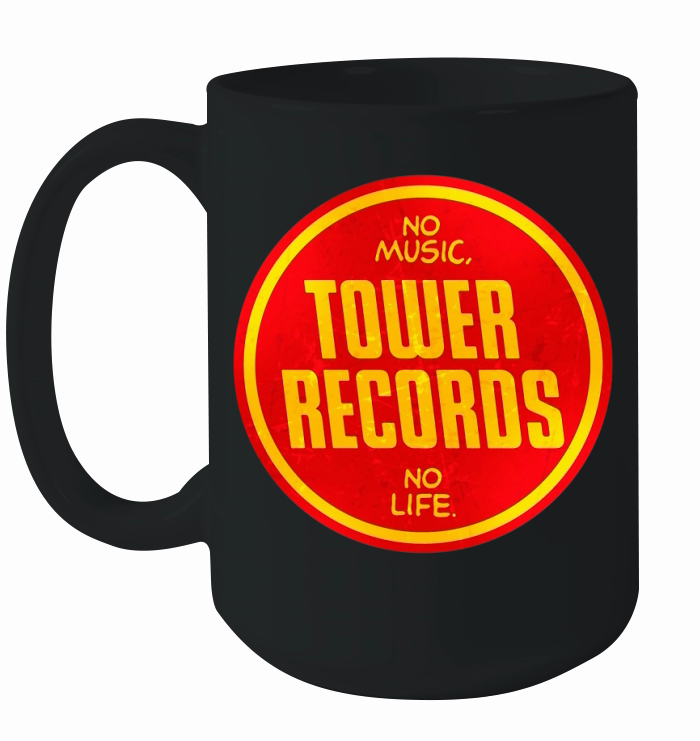 VINTAGE TOWER RECORDS Ceramic Mug
