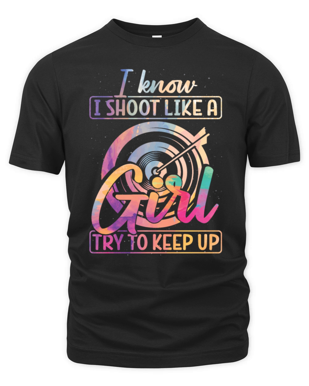 Archery Bow Archer Girl Vintage Organic Unisex T-shirt