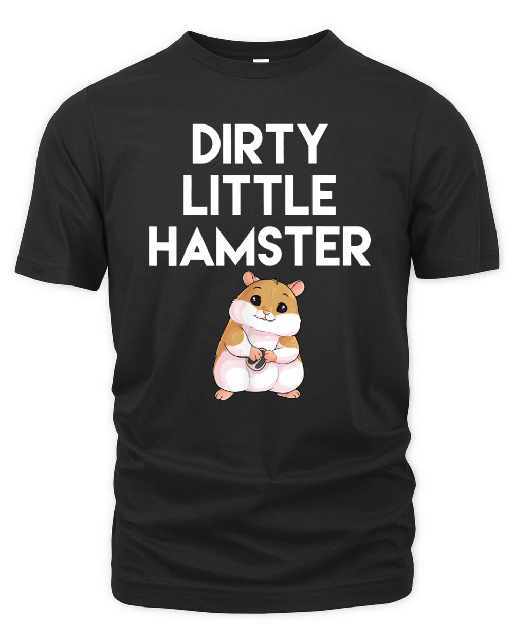 Dirty Little Hamster Cute Hamster Picture Organic Unisex T-shirt