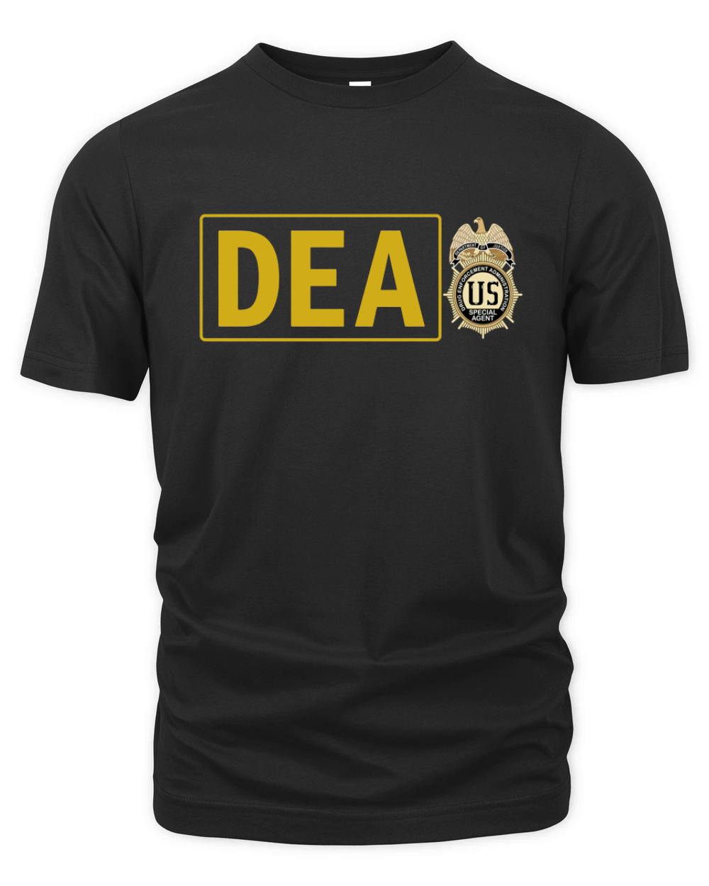 Drug Enforcement Administration Shirt DEA Agent Tee Organic Unisex T-shirt
