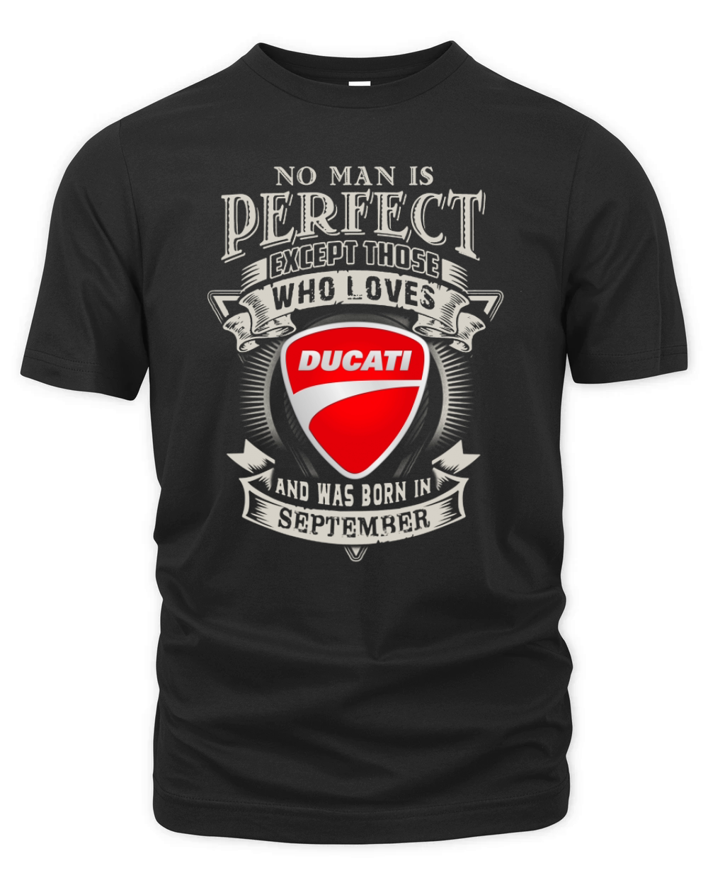 Man Ducati September Organic Unisex T-shirt
