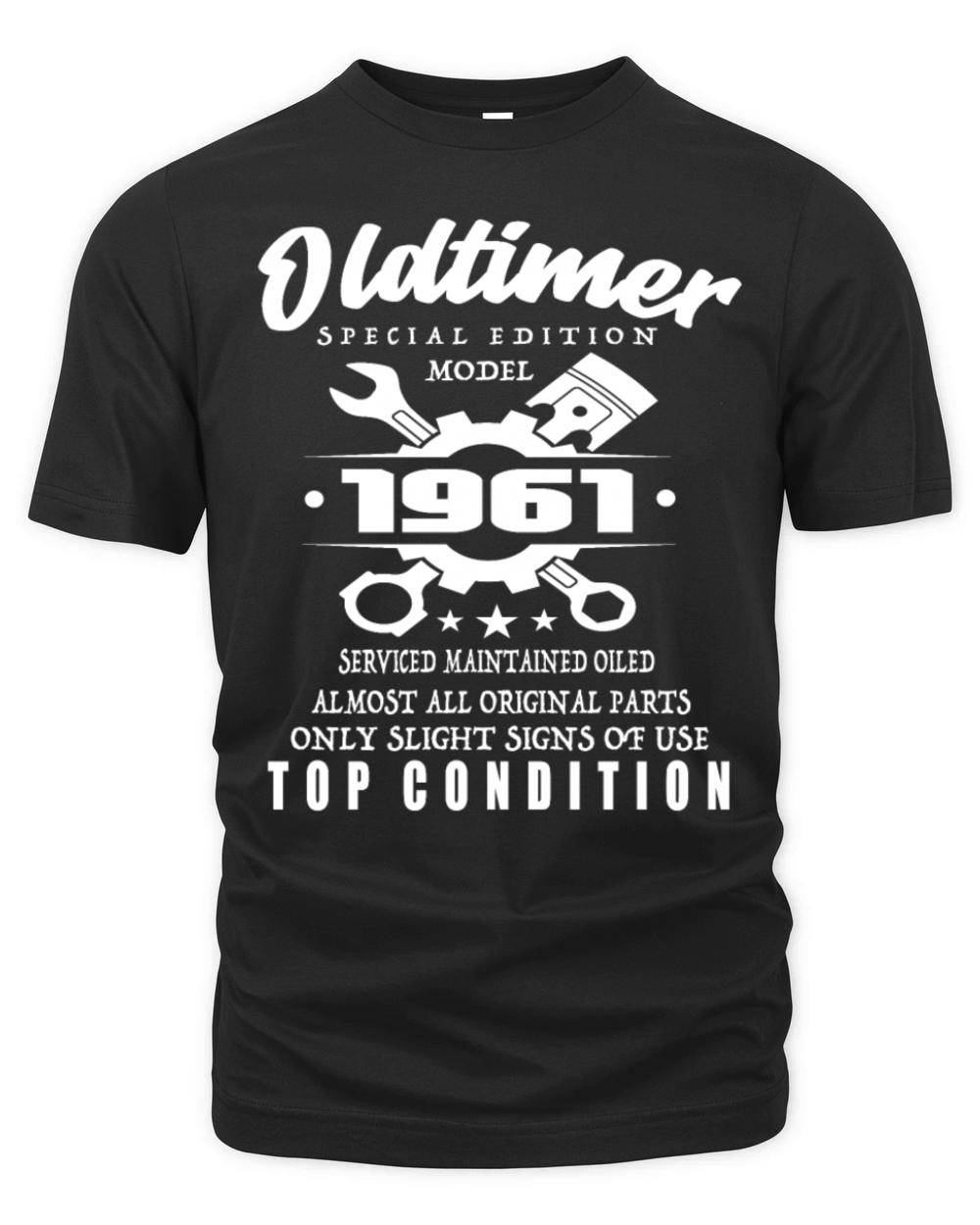 Vintage Special Edition Model 1961 Birthday Organic Unisex T-shirt