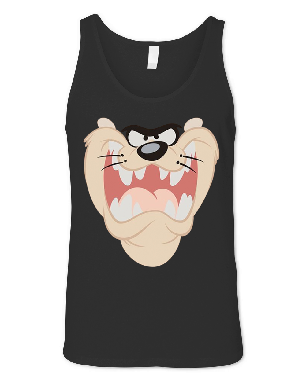 Tasmanian Devil Taz Big Face Unisex Jersey Tank