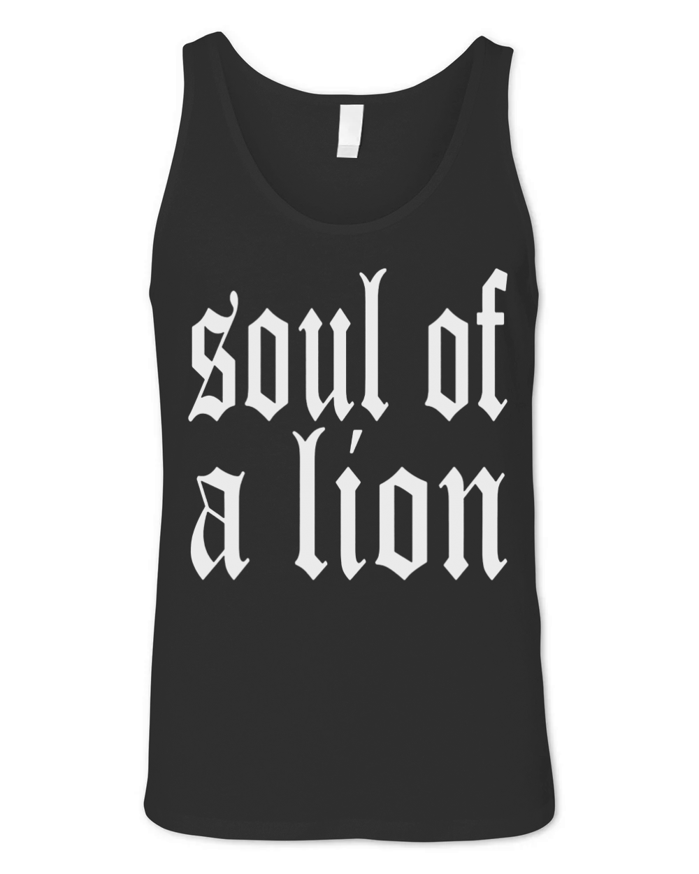 Warrior Soul of a Lion Unisex Jersey Tank