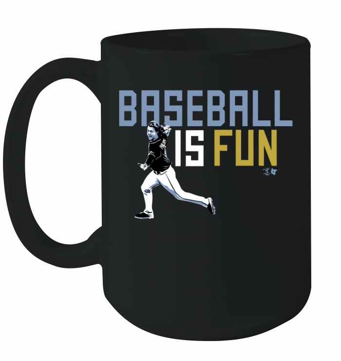 Baseball Is Fun Ceramic Mug