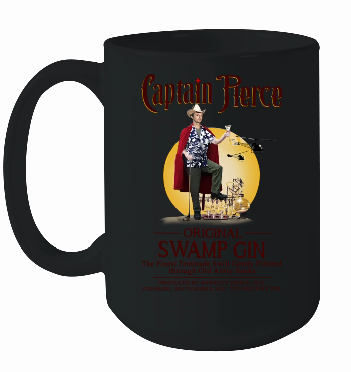 Captain Pierce original swamp gin the Finest Tentmade Swill Gently Ceramic Mug