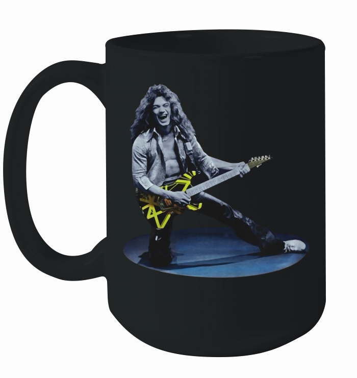 EDDIE VAN HALEN GUITAR NEW RARE T-SHIRT Ceramic Mug