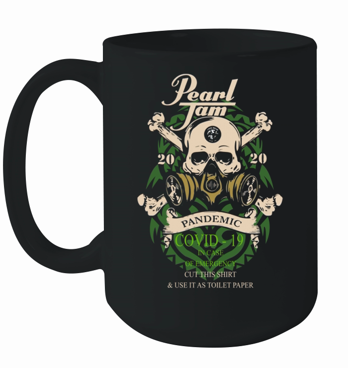 Pearl Jam 2020 pandemic covid 19 shirt Ceramic Mug
