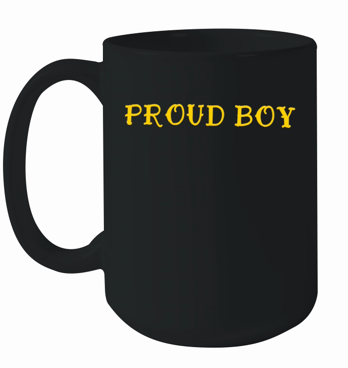 Proud Boy Ceramic Mug