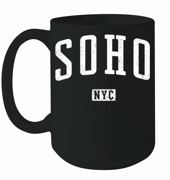 SoHo New York City Vintage Ceramic Mug